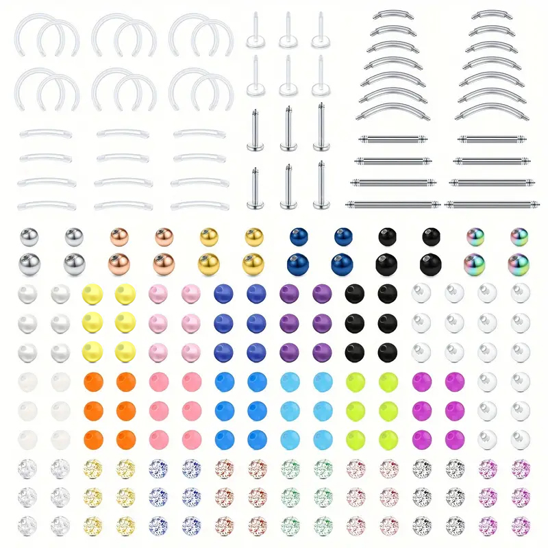 226pcs 16G Stainless Steel & A - Body Jewelry Replacement Ball review and price