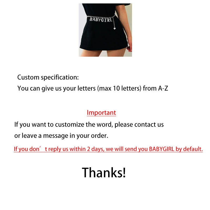 Custom Rhinestone Letters Baby - Body Jewelry For You review and price