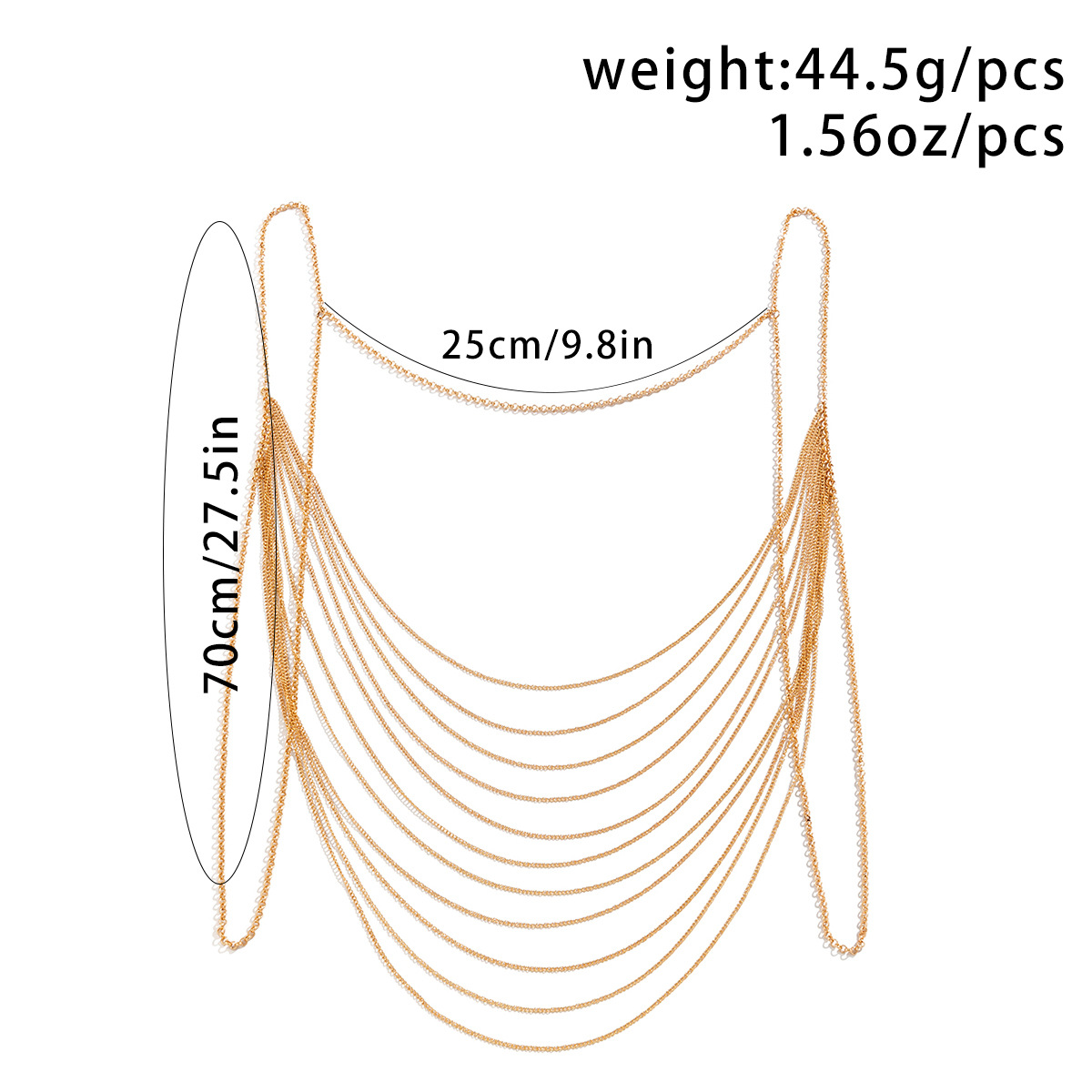 Classic Multi layered Tassel B - Body Jewelry Retainers review and price