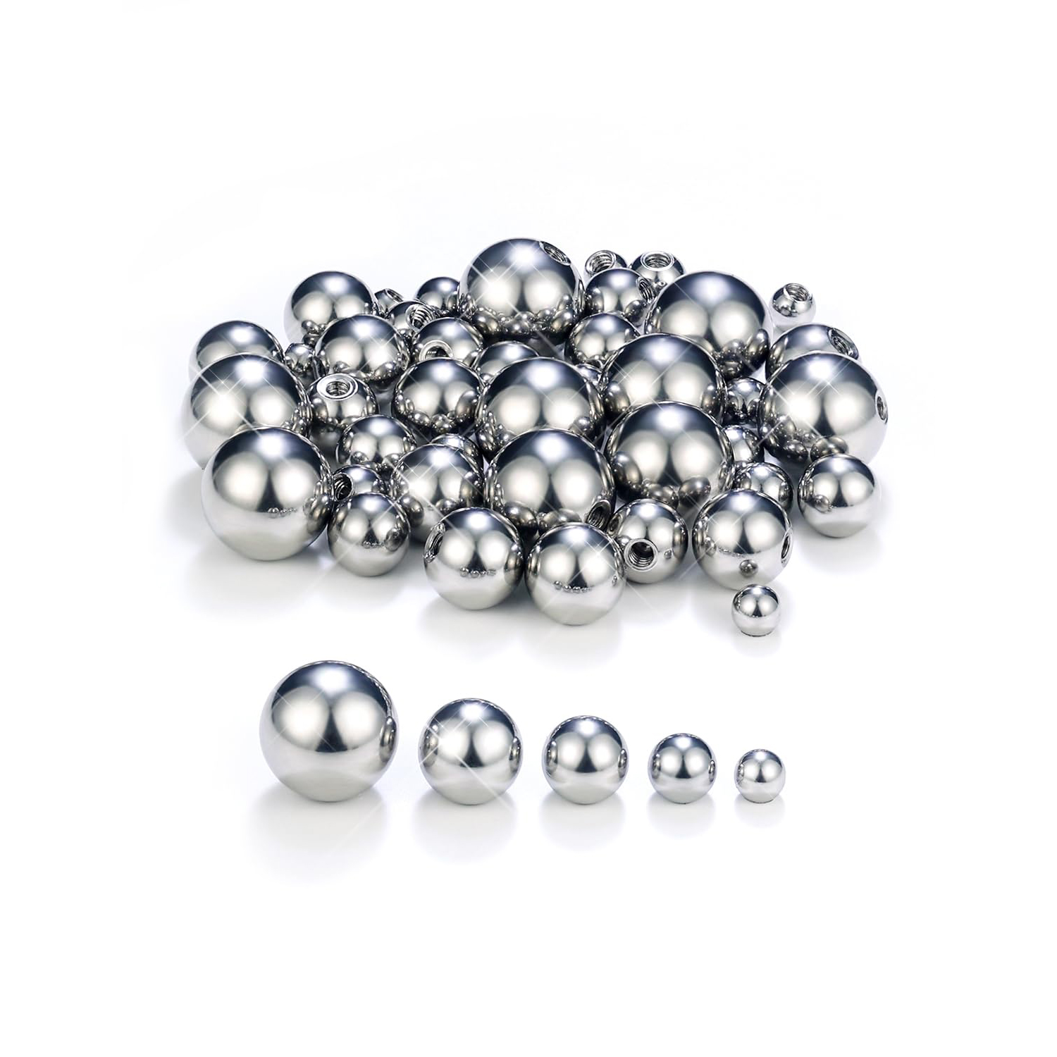 14G 3mm 4mm 5mm 6mm 8mm Extern - Body Jewelry Replacement Ball review and price