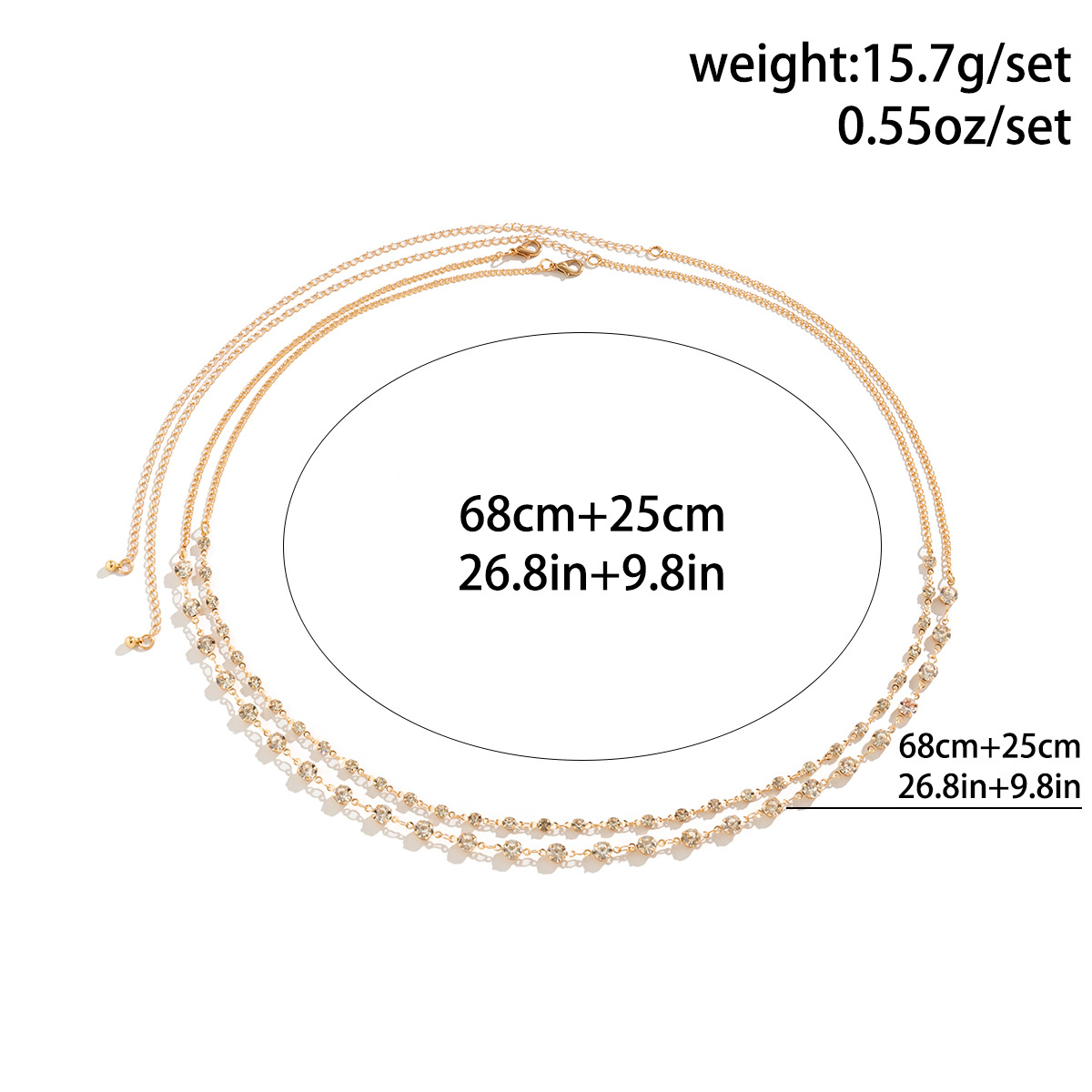 Retro Simple Sweet Luxury Shin - Body Jewelry For You review and price
