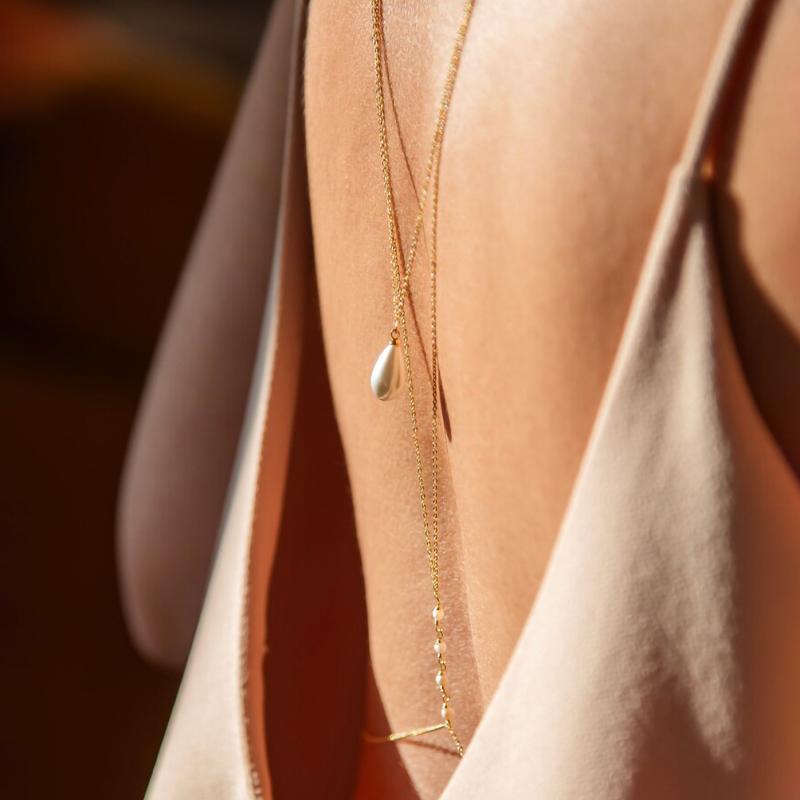 【xxx】 Multilayer Pearl Back Dr - Body Jewelry Necklace review and price