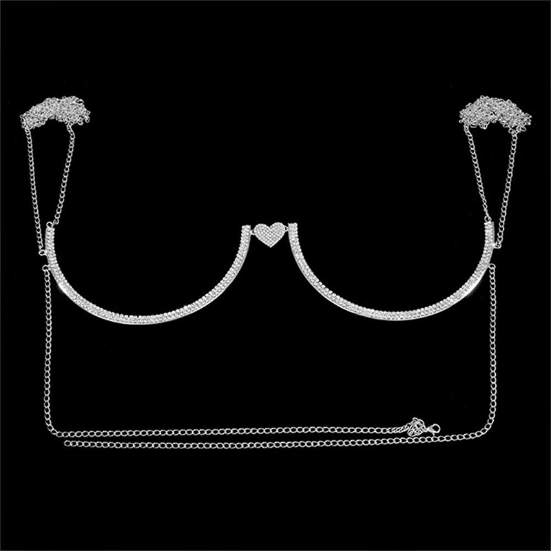 Stonefans Heart Rhinestone Che - Body Jewelry Retainers review and price