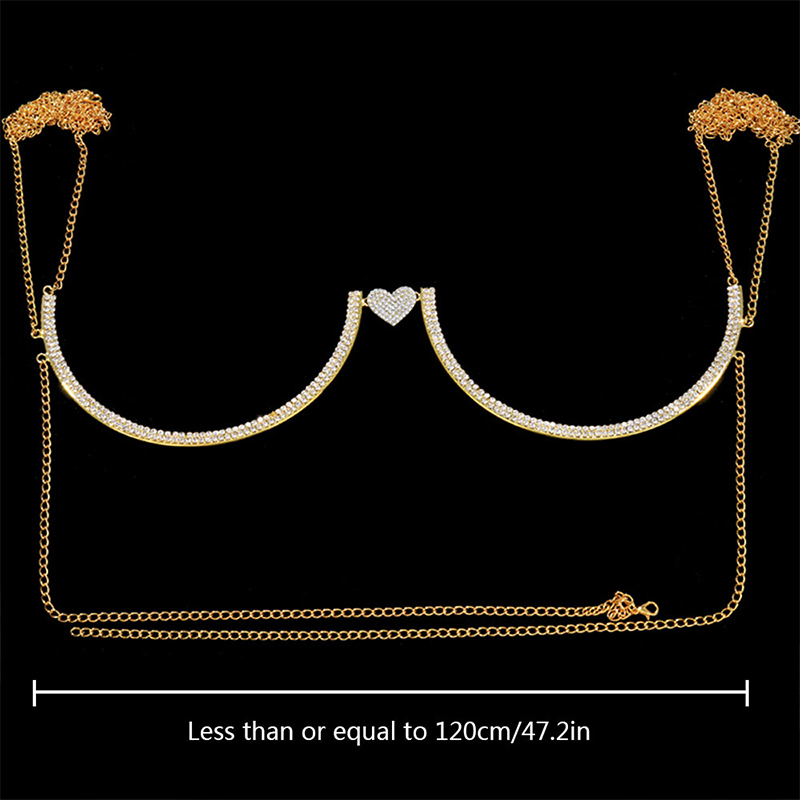 Stonefans Heart Rhinestone Che - Body Jewelry Retainers review and price